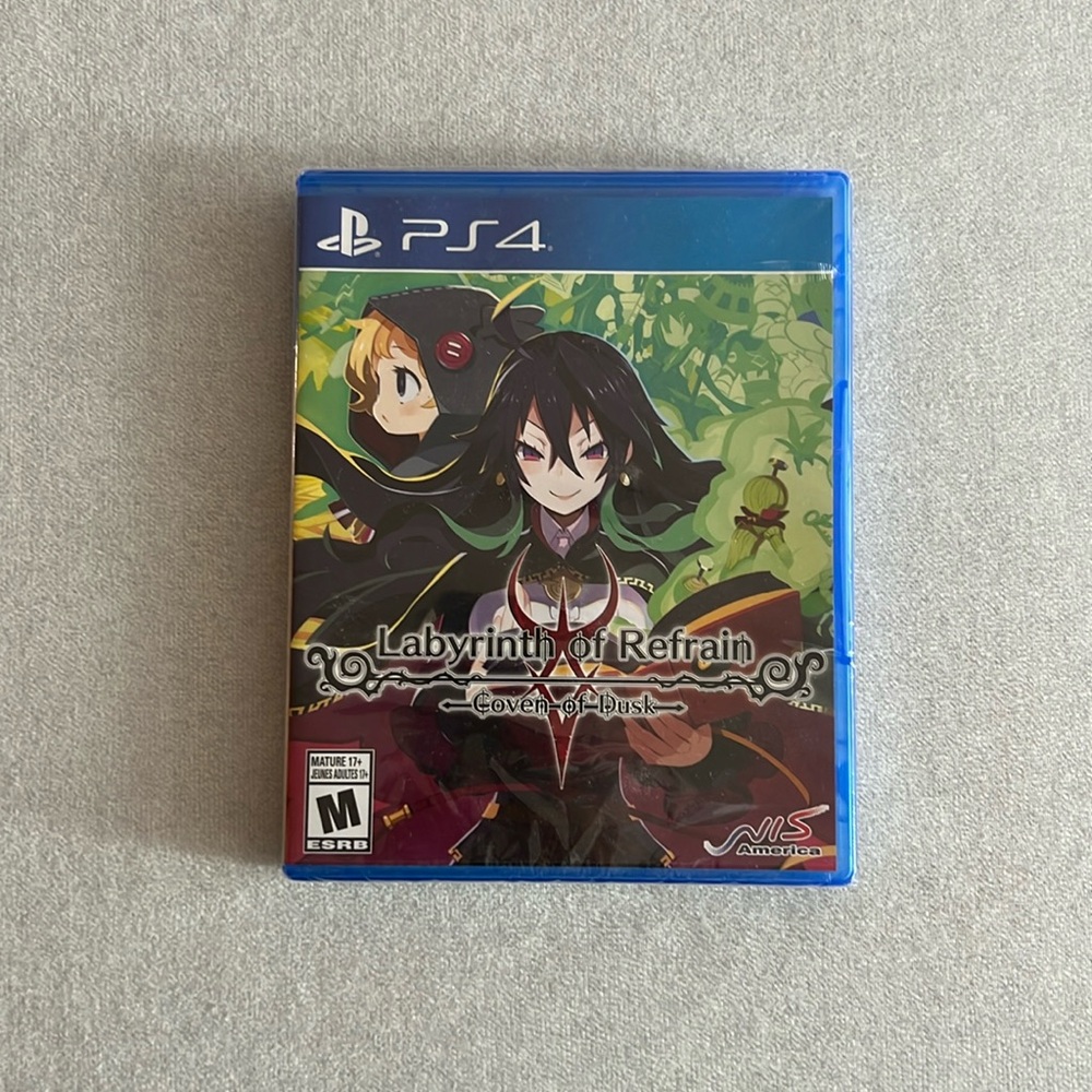 PS4 Labyrinth of Refrain Coven of Dusk Video Game NWT